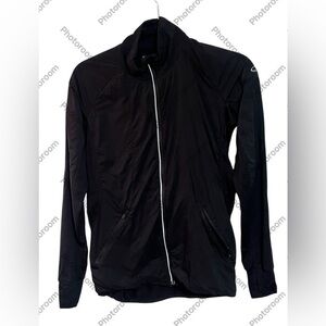 Icebreaker Merino Black Imperfection Wool Blend Jacket Sz Small